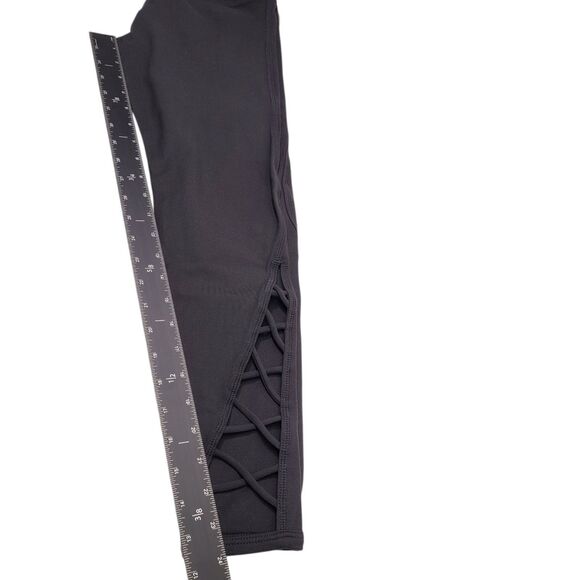 CORE 10 Women High-Waist Media Pocket Yoga Legging Dark Gray X-Small Comfort New - Picture 11 of 12